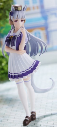 ウマ娘 中古フィギュア フィギュア用背景ボード 古 トレセン学園校舎Ver